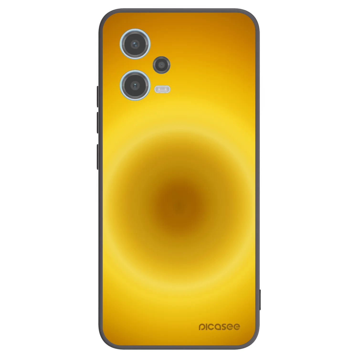 Picasee silikónový čierny obal pre Xiaomi Redmi Note 12 5G - Solar Pulse
