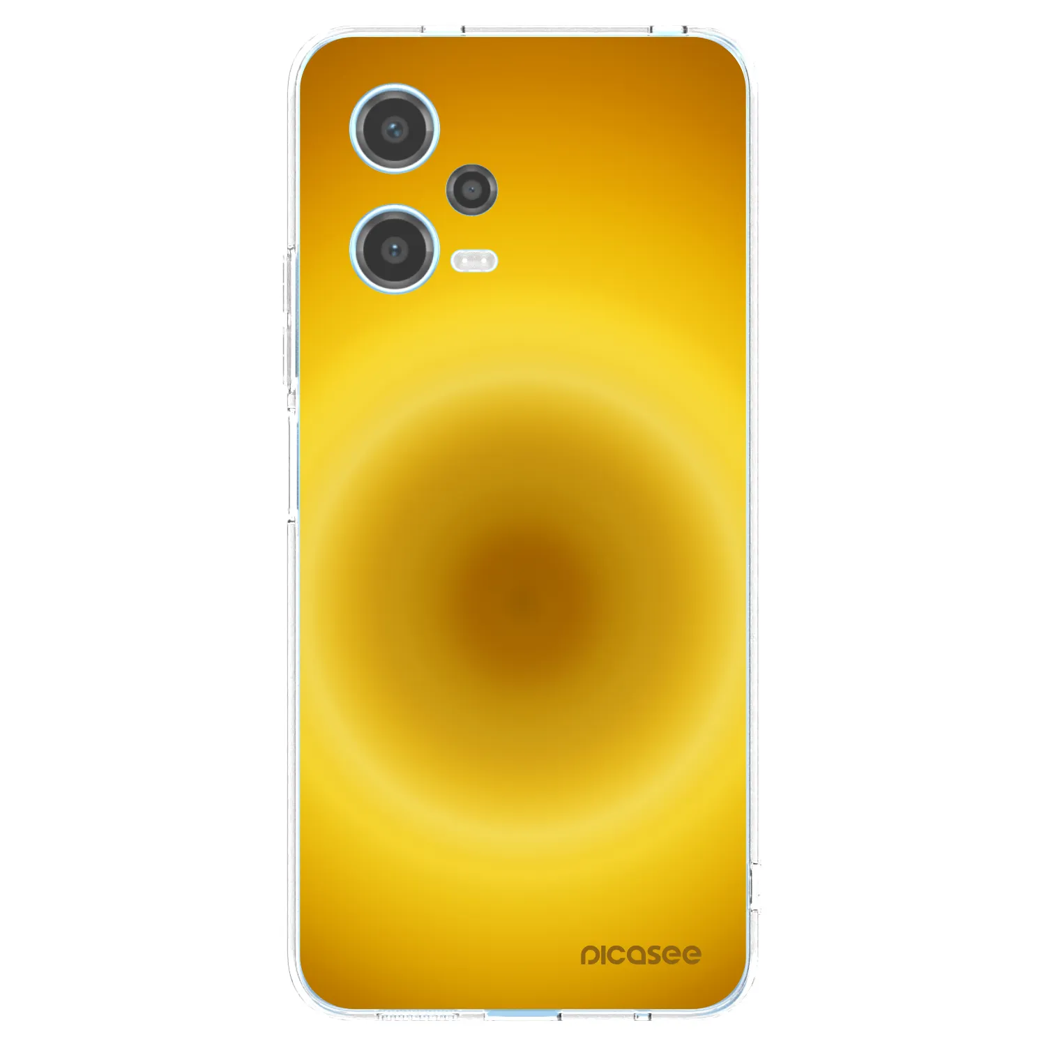 Picasee silikónový prehľadný obal pre Xiaomi Redmi Note 12 5G - Solar Pulse
