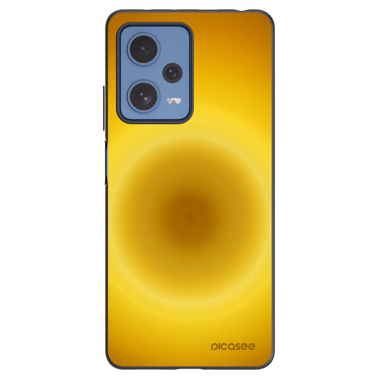 Picasee silikónový čierny obal pre Xiaomi Redmi Note 12 Pro 5G - Solar Pulse