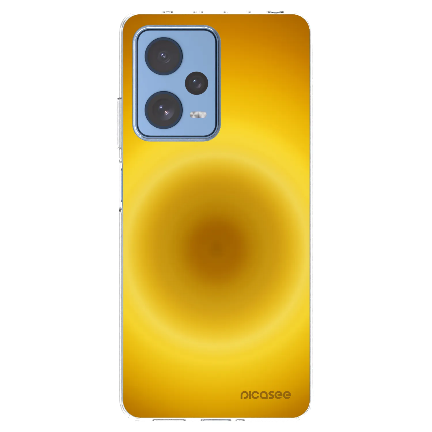 Picasee silikónový prehľadný obal pre Xiaomi Redmi Note 12 Pro 5G - Solar Pulse