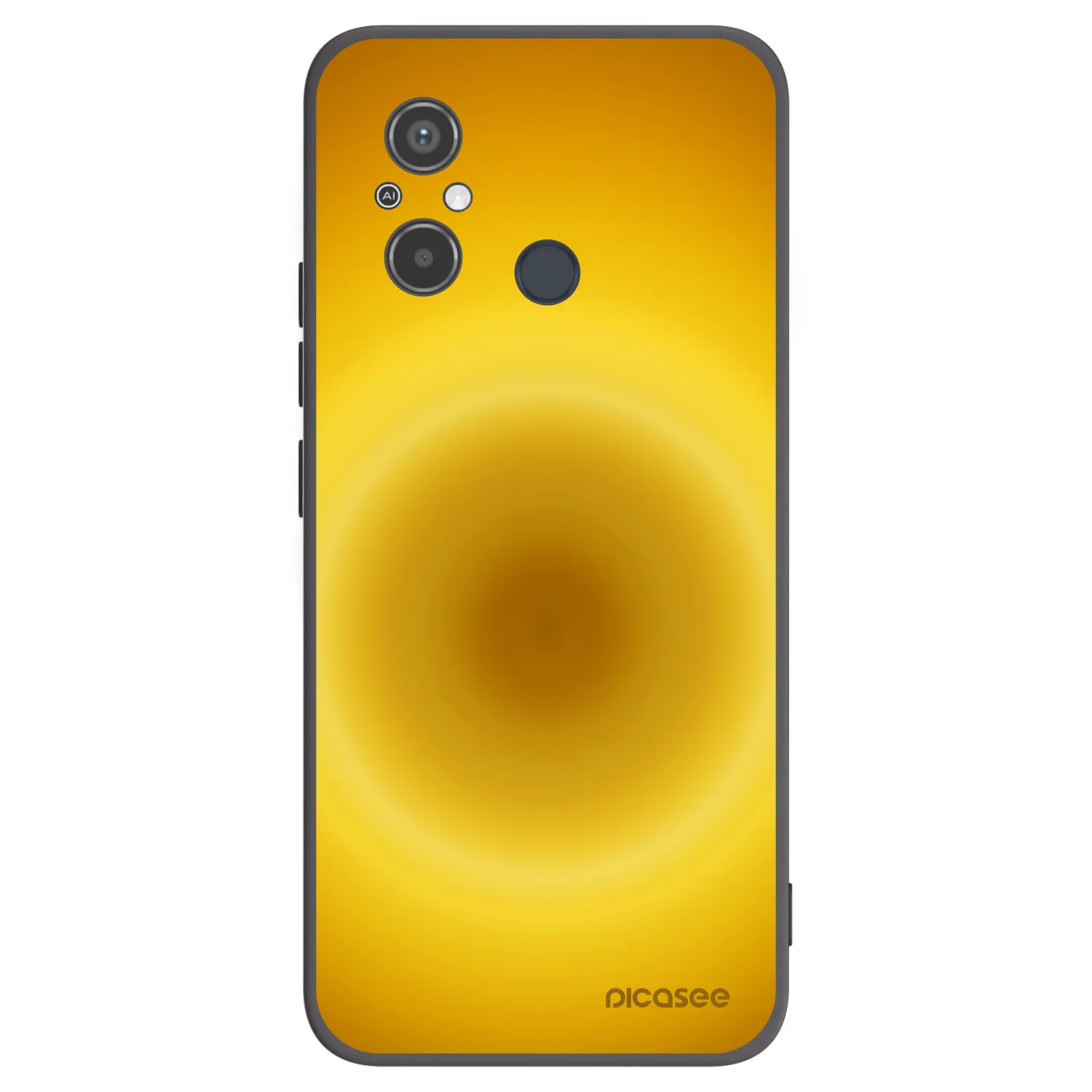 Picasee silikónový čierny obal pre Xiaomi Redmi 12C - Solar Pulse