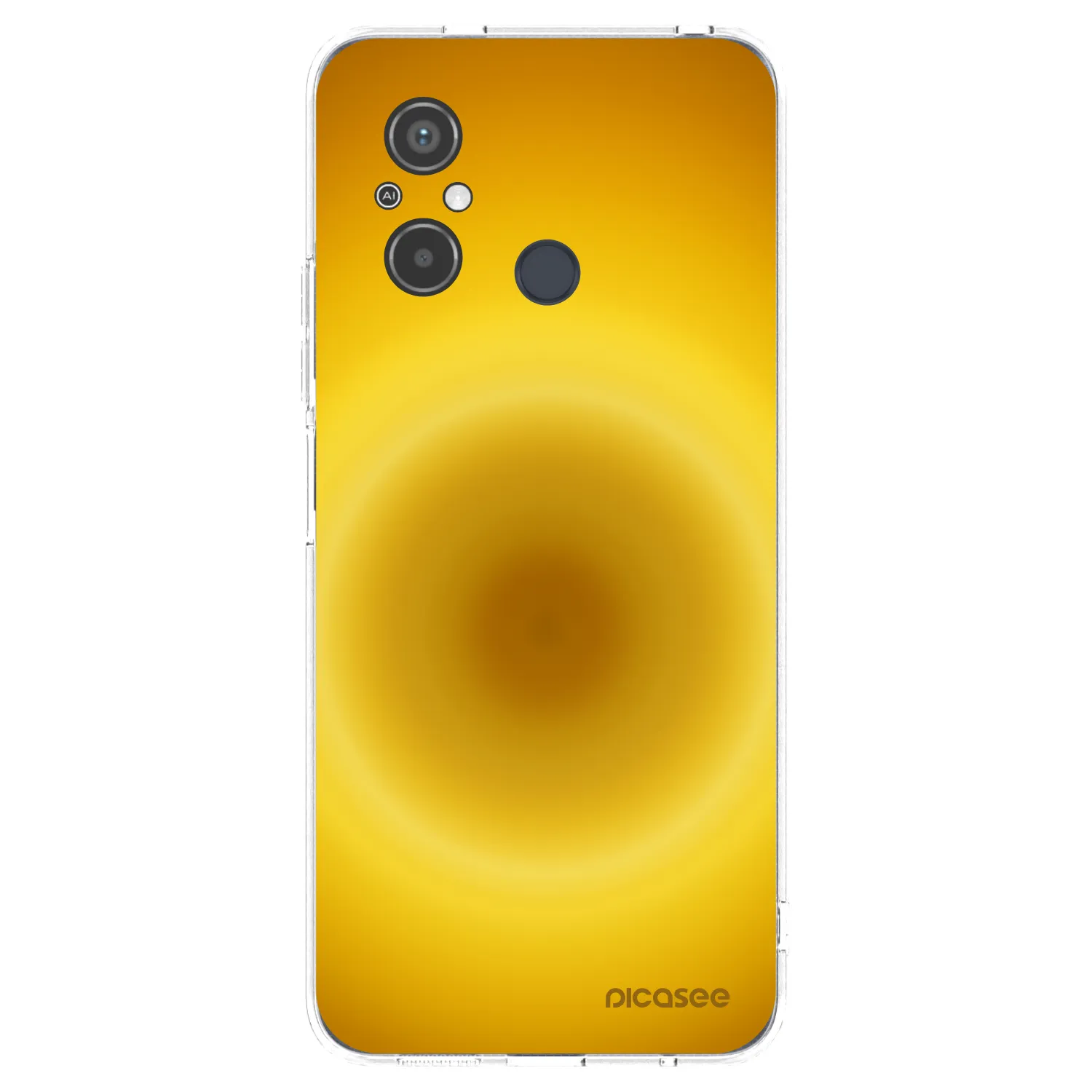 Picasee silikónový prehľadný obal pre Xiaomi Redmi 12C - Solar Pulse
