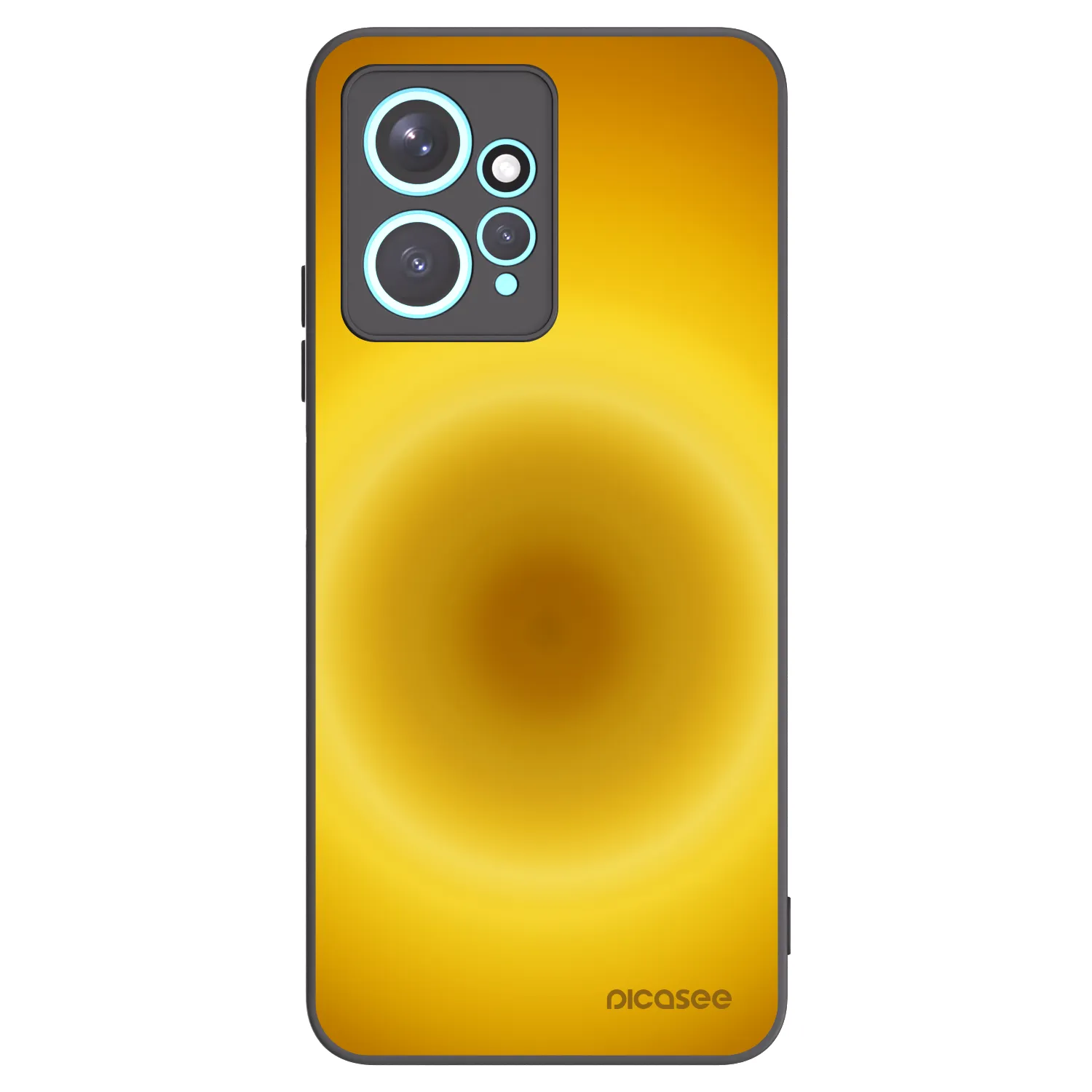 Picasee silikónový čierny obal pre Xiaomi Redmi Note 12 4G - Solar Pulse