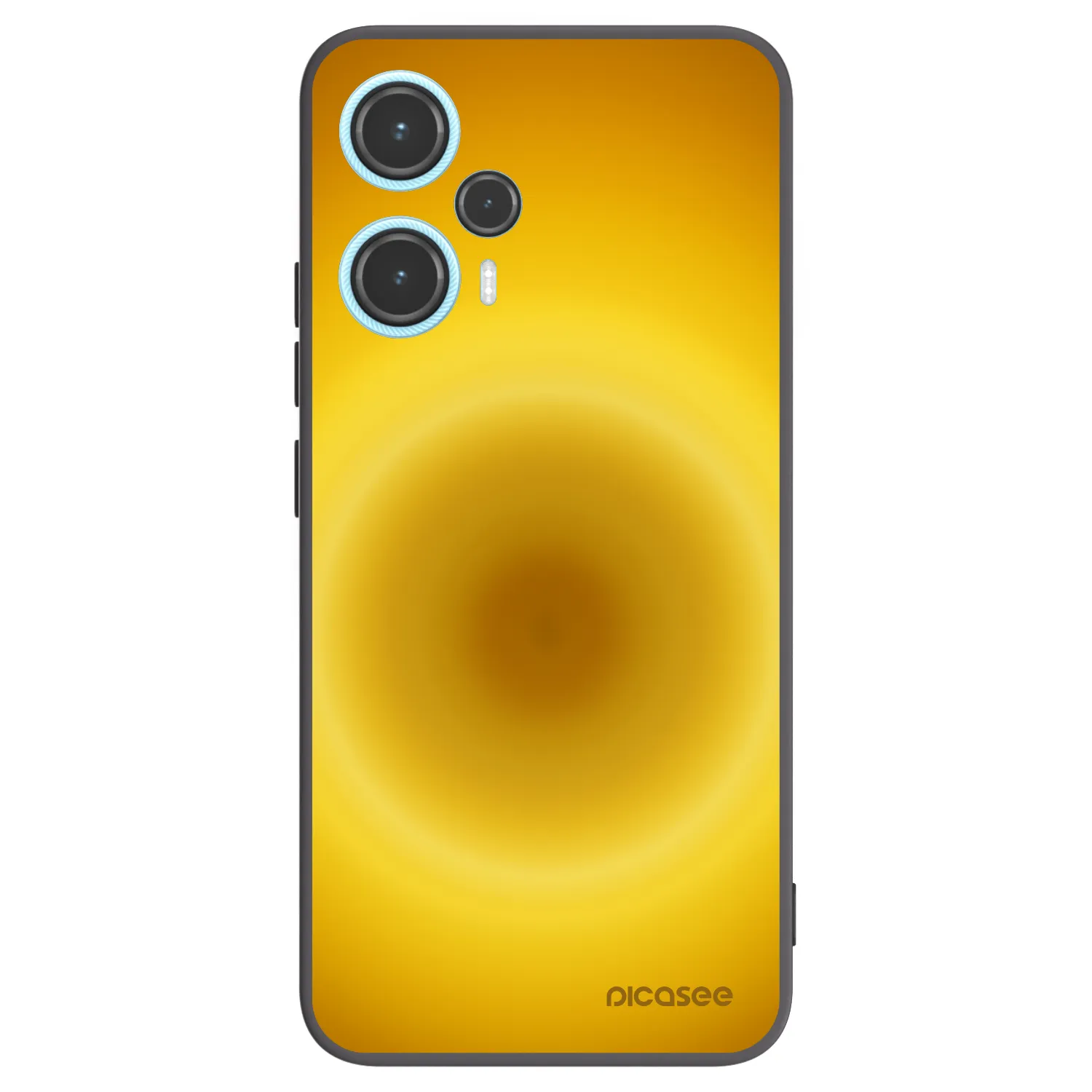 Picasee silikónový čierny obal pre Xiaomi Poco F5 - Solar Pulse