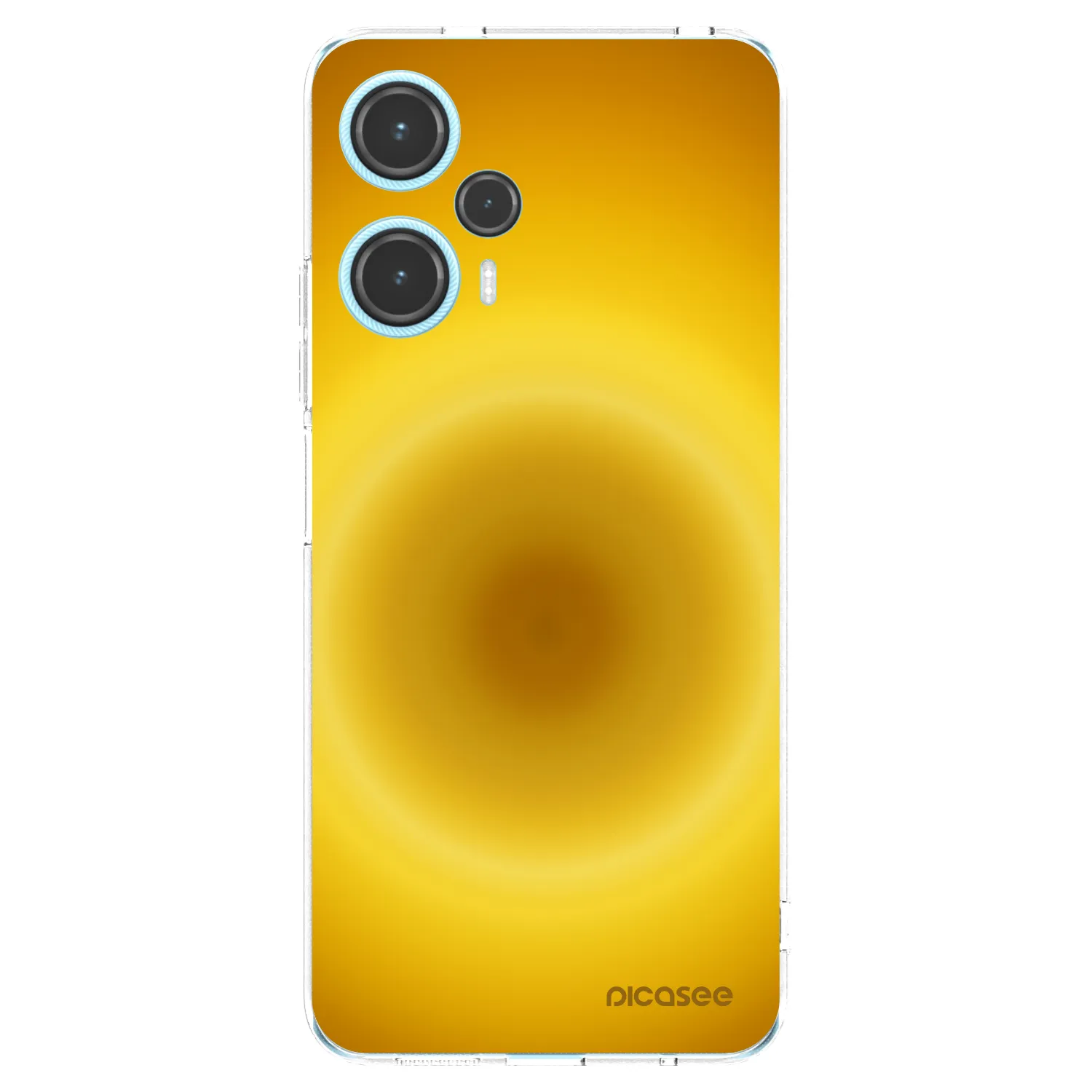 Picasee silikónový prehľadný obal pre Xiaomi Poco F5 - Solar Pulse