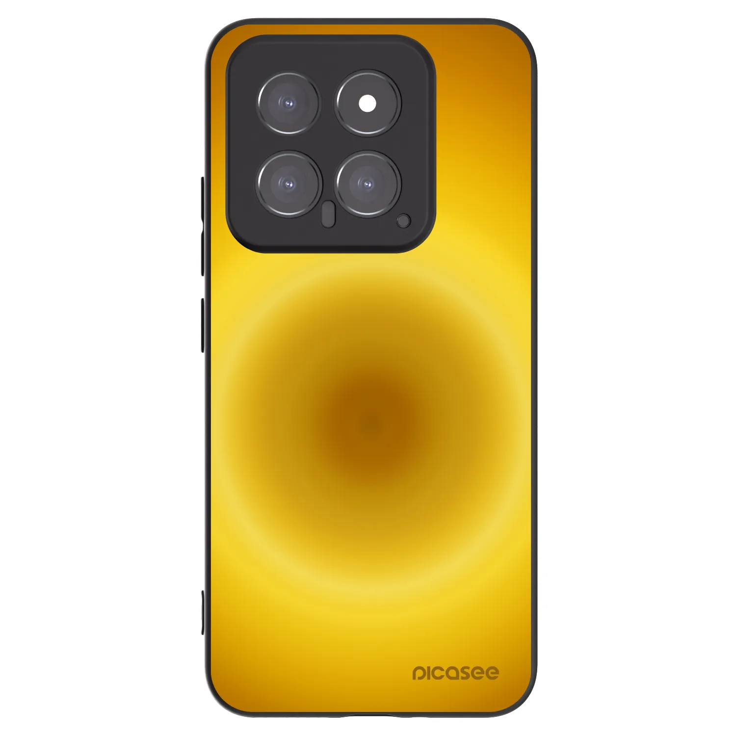 Picasee silikónový čierny obal pre Xiaomi 14 - Solar Pulse
