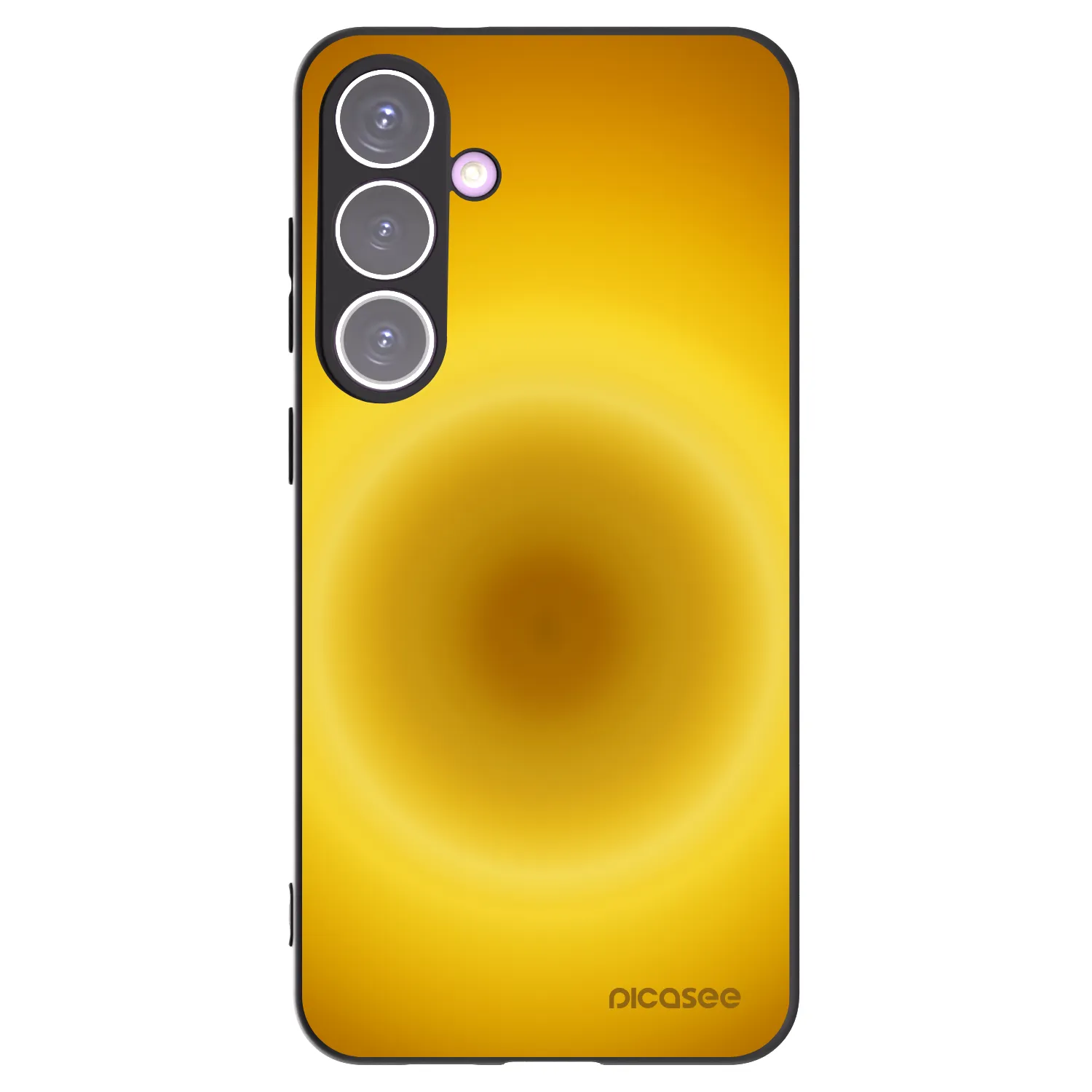 Picasee silikónový čierny obal pre Samsung Galaxy S24+ S926B 5G - Solar Pulse