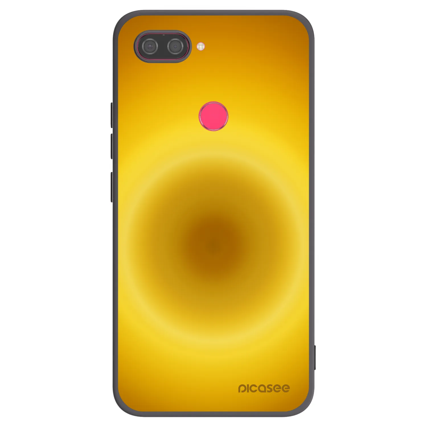 Picasee silikónový čierny obal pre Xiaomi Mi 8 Lite - Solar Pulse