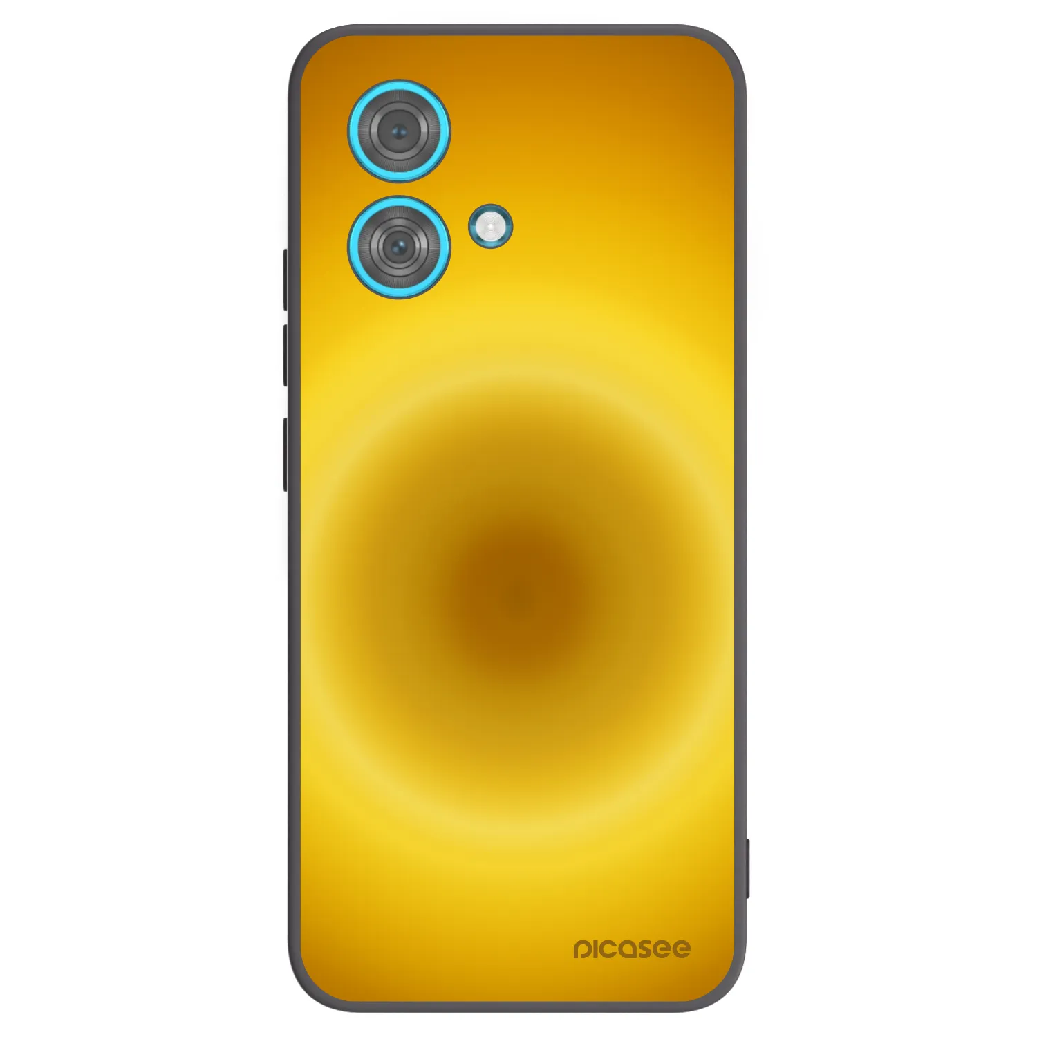 Picasee silikónový čierny obal pre Motorola Edge 40 Neo - Solar Pulse