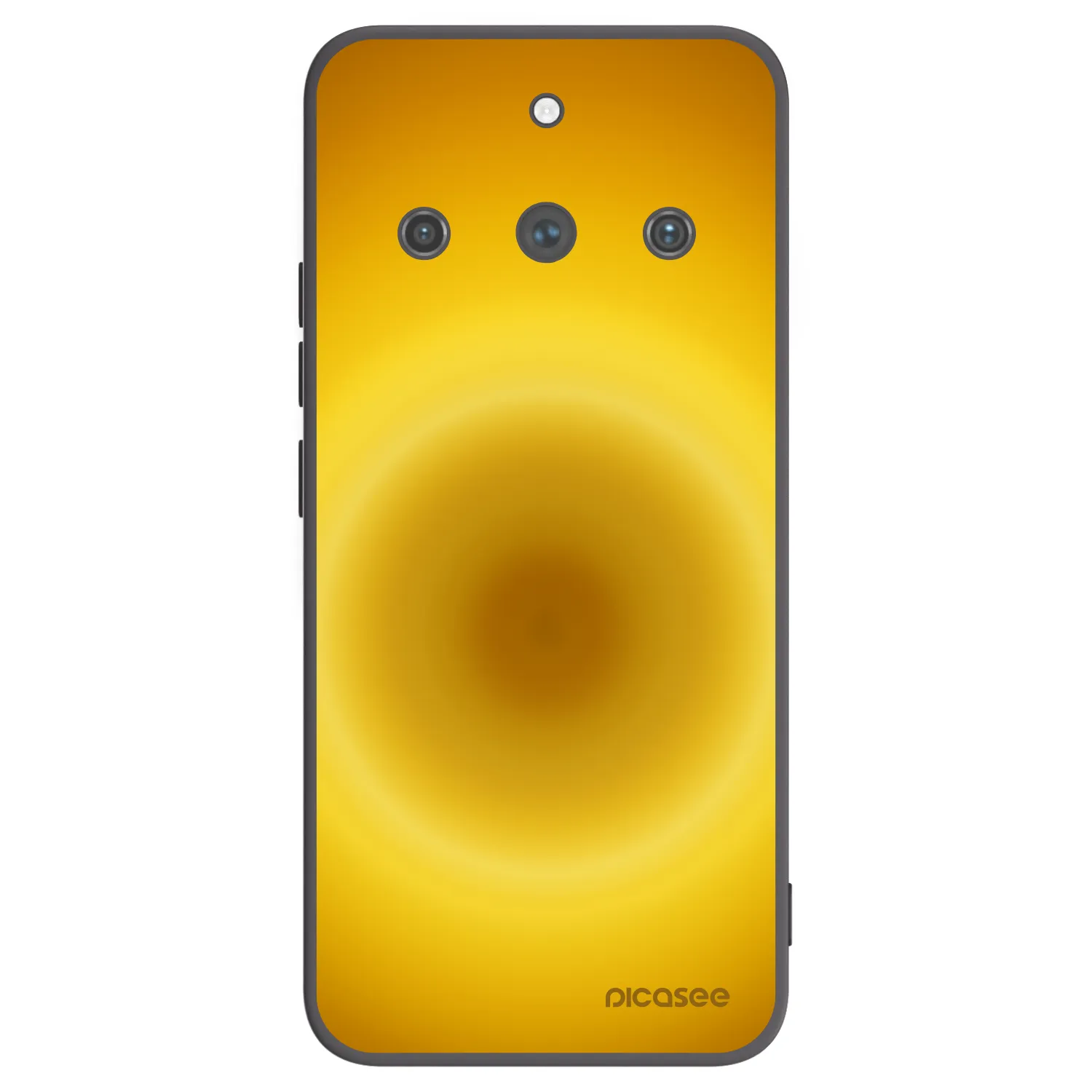 Picasee silikónový čierny obal pre Realme 11 Pro+ - Solar Pulse