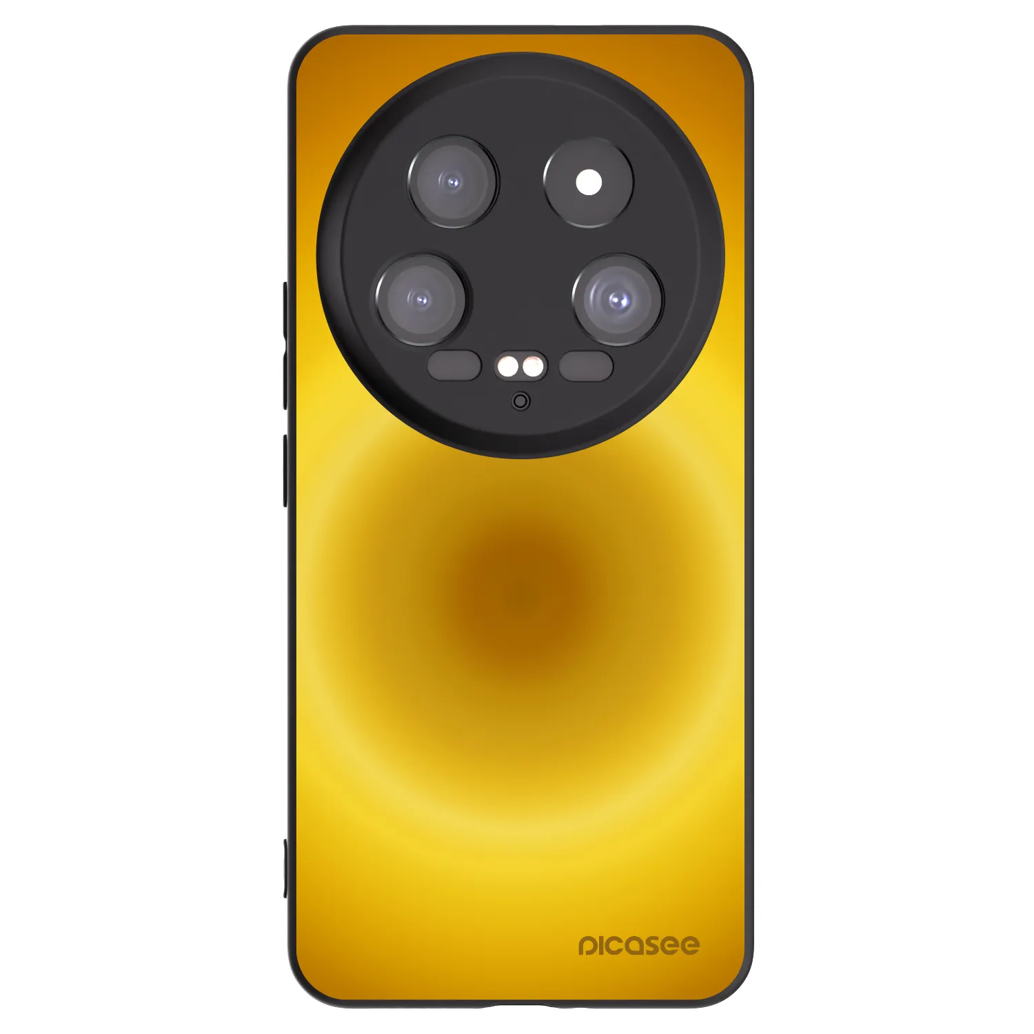 Picasee silikónový čierny obal pre Xiaomi 14 Ultra - Solar Pulse