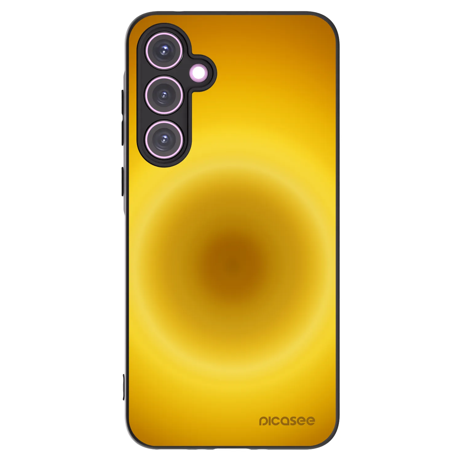 Picasee silikónový čierny obal pre Samsung Galaxy A35 5G A356B - Solar Pulse