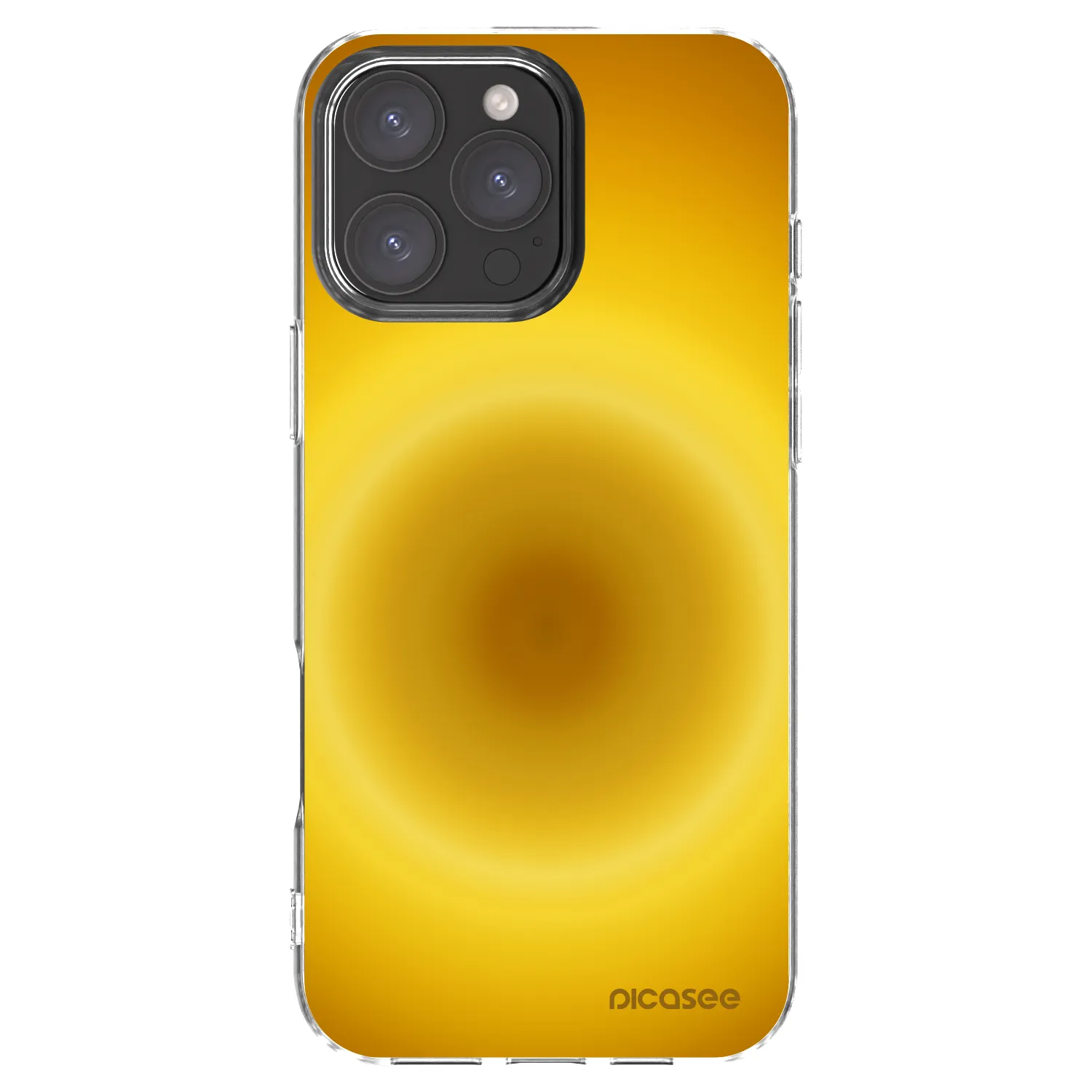 Picasee silikónový prehľadný obal pre Apple iPhone 16 Pro Max - Solar Pulse
