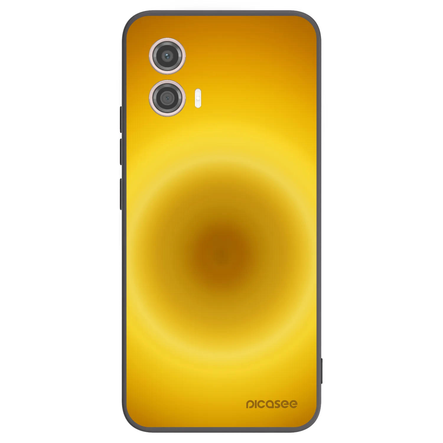 Picasee silikónový čierny obal pre Motorola Moto G53 5G - Solar Pulse
