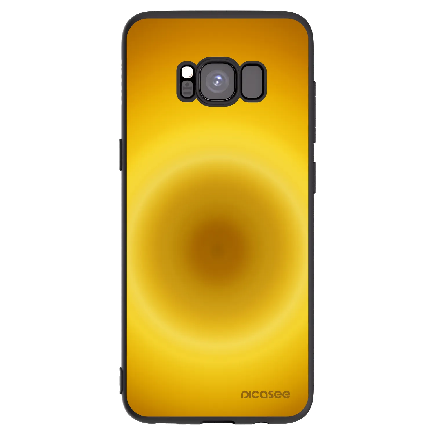 Picasee silikónový čierny obal pre Samsung Galaxy S8 G950F - Solar Pulse