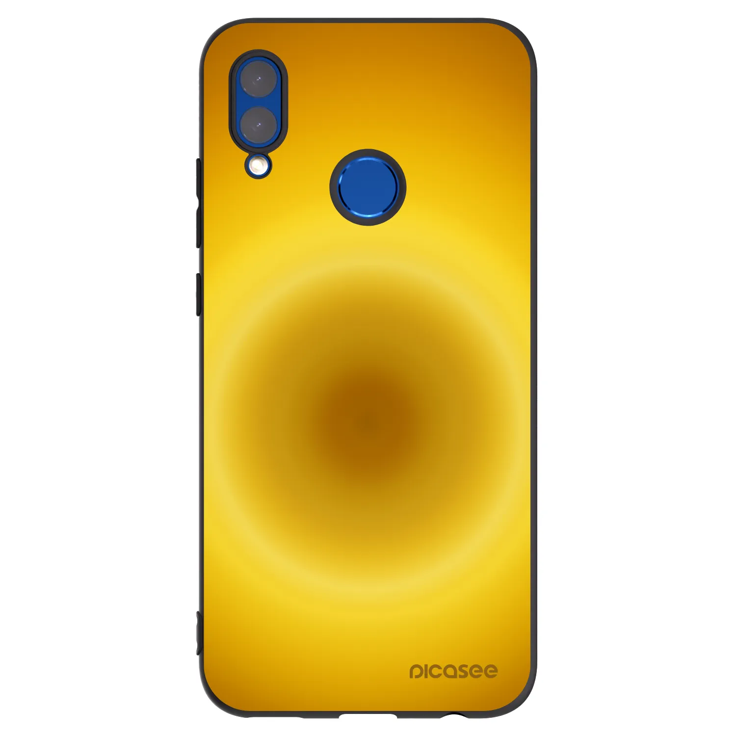 Picasee silikónový čierny obal pre Huawei P Smart 2019 - Solar Pulse
