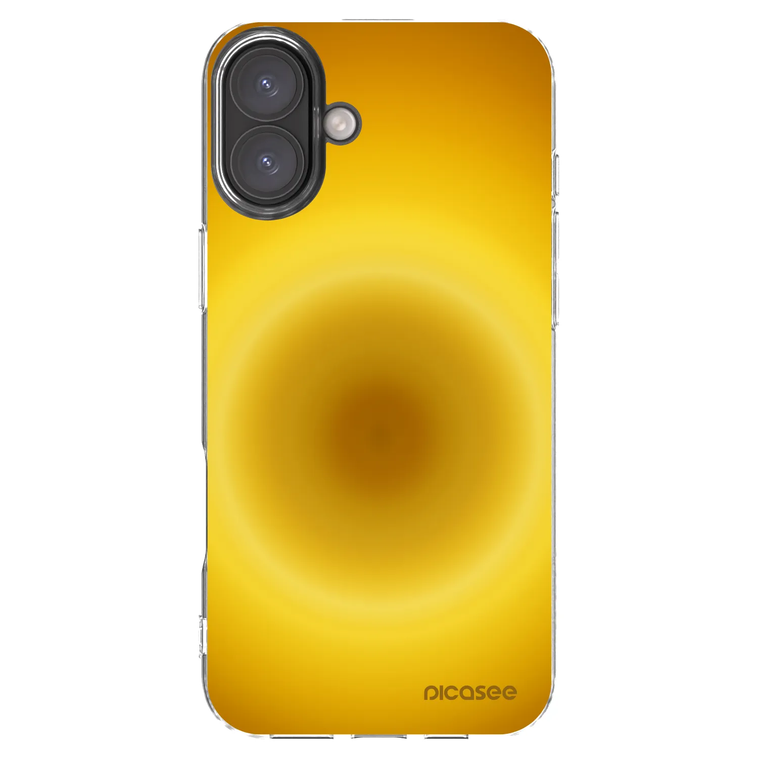 Picasee silikónový prehľadný obal pre Apple iPhone 16 Plus - Solar Pulse