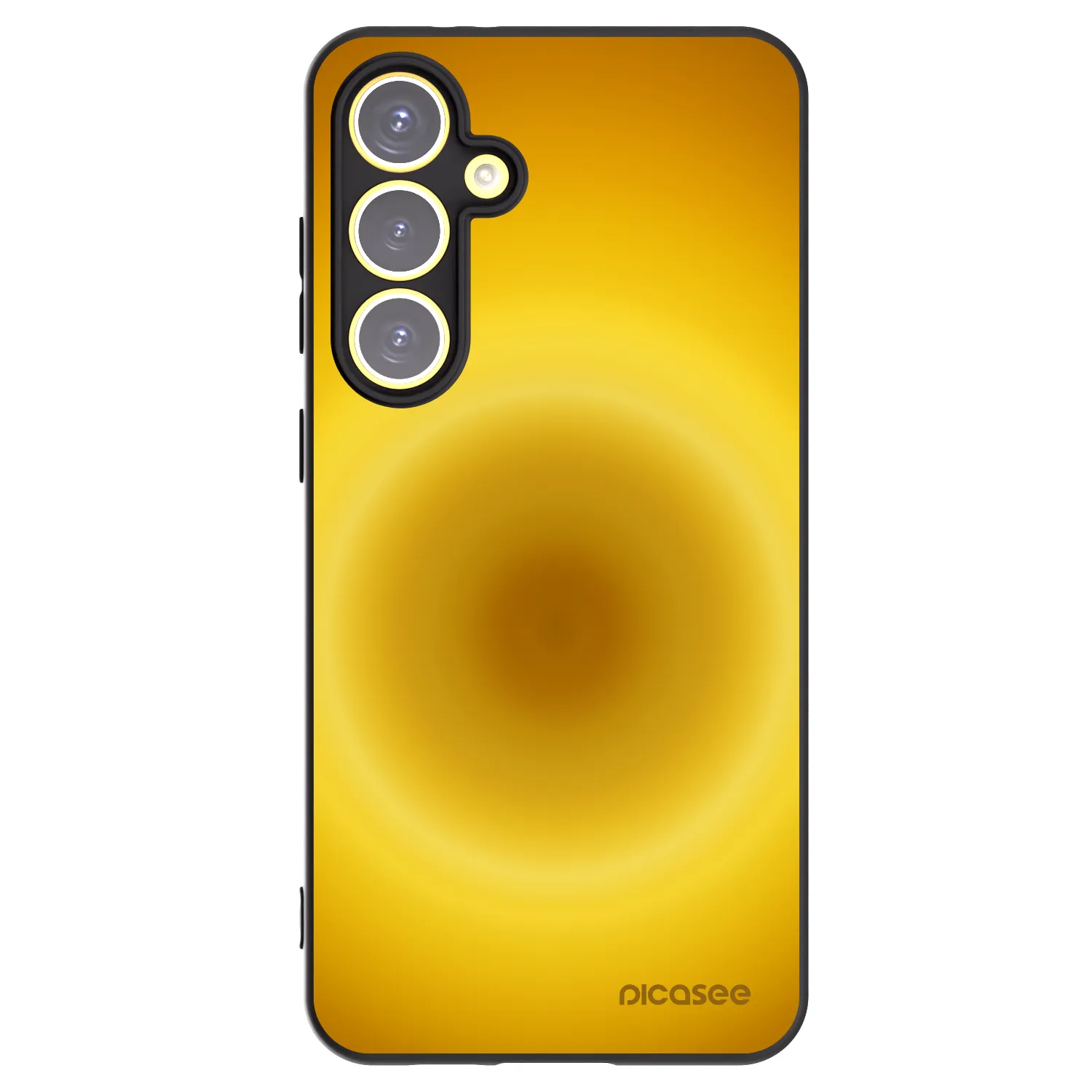 Picasee silikónový čierny obal pre Samsung Galaxy S24 FE S721B - Solar Pulse