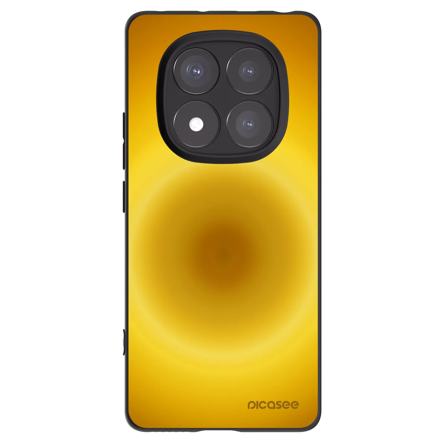 Silikónový čierny obal pre Xiaomi Redmi Note 14 Pro+ 5G - Solar Pulse