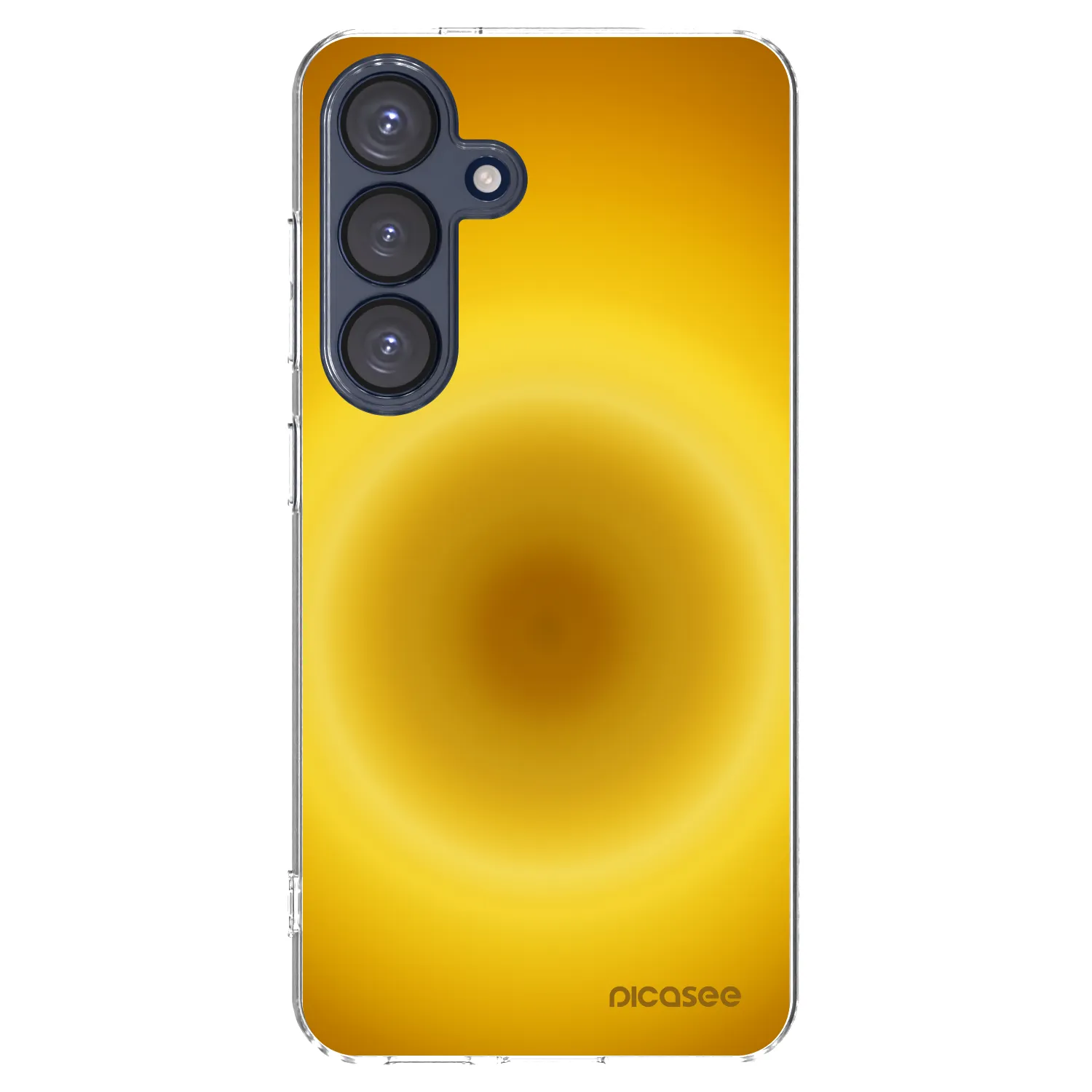 Picasee silikónový prehľadný obal pre Samsung Galaxy S25 5G - Solar Pulse