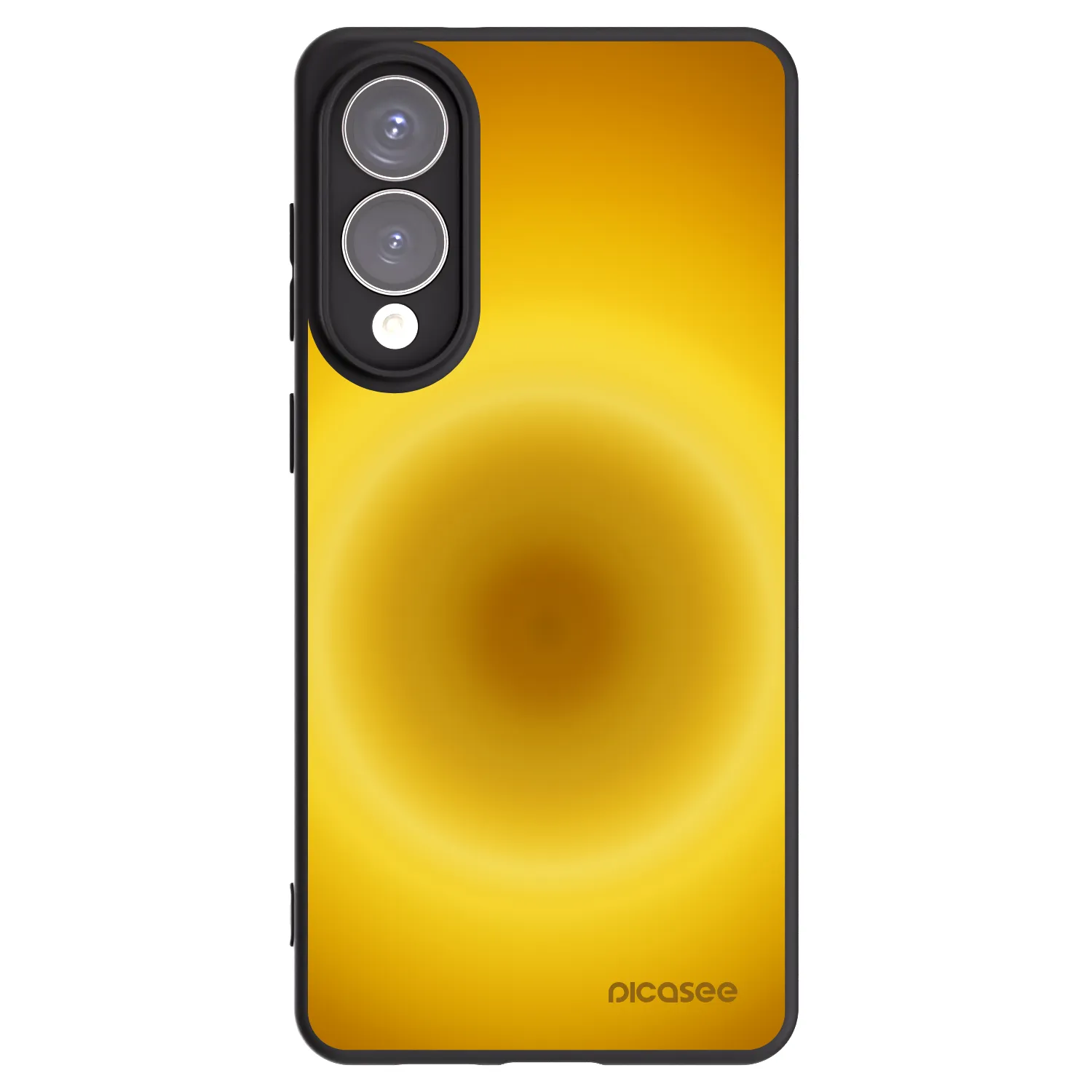 Picasee silikónový čierny obal pre Samsung Galaxy S25 Edge 5G - Solar Pulse