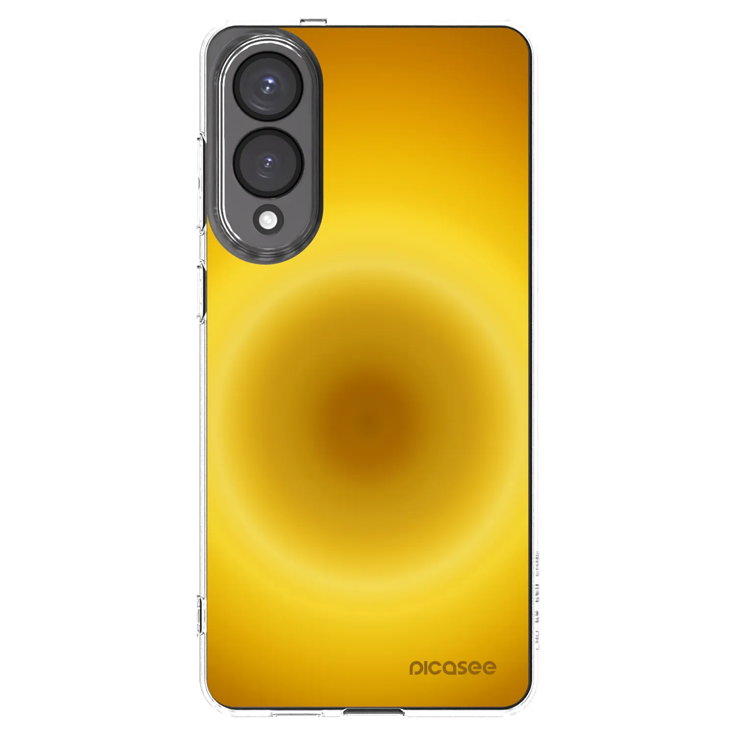 Picasee silikónový prehľadný obal pre Samsung Galaxy S25 Edge 5G - Solar Pulse