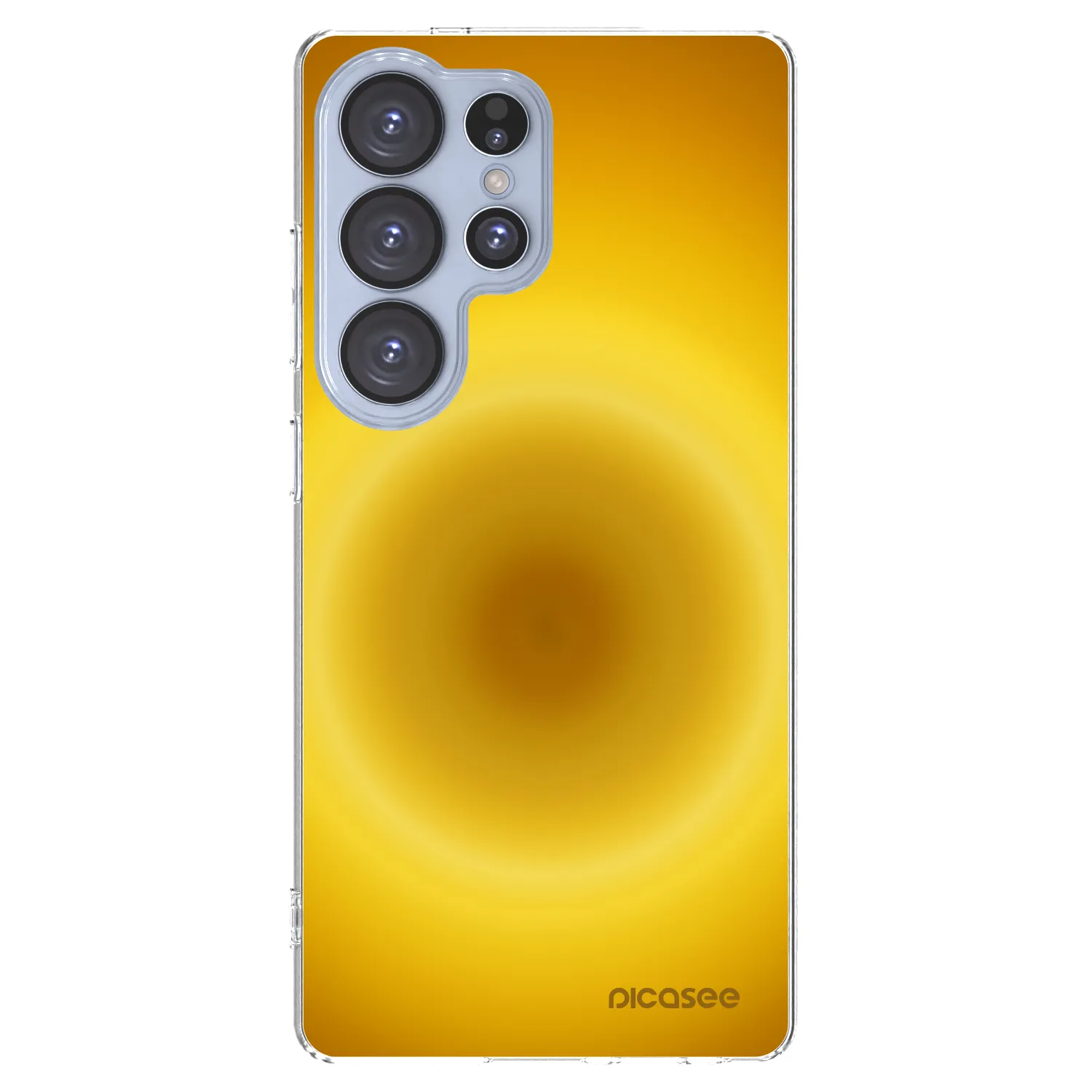 Picasee silikónový prehľadný obal pre Samsung Galaxy S25 Ultra 5G - Solar Pulse