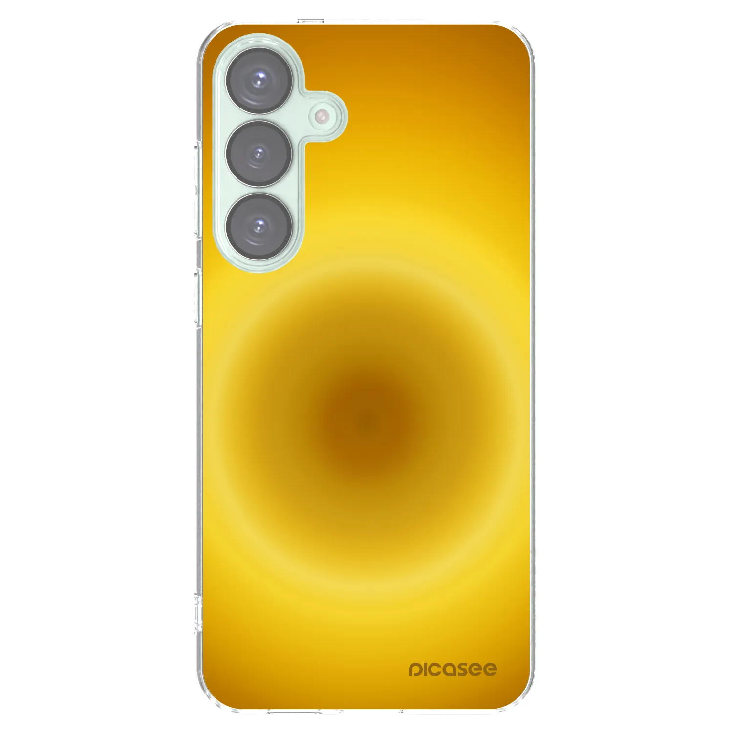 Picasee silikónový prehľadný obal pre Samsung Galaxy S25+ 5G - Solar Pulse