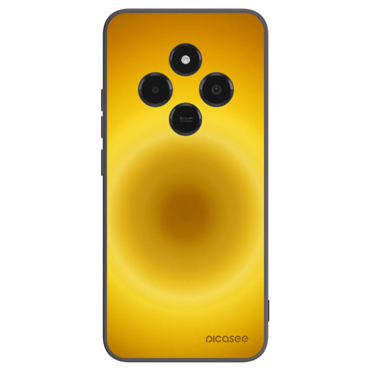 Picasee silikónový čierny obal pre Xiaomi Poco C75 - Solar Pulse