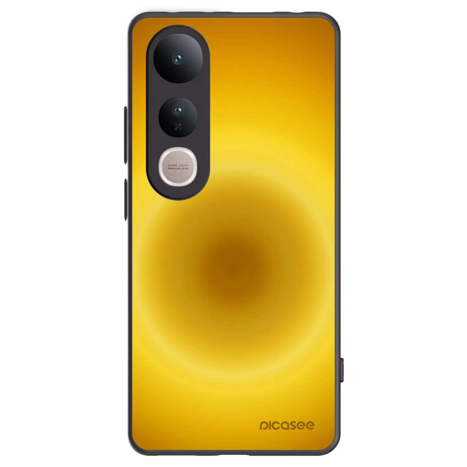 Picasee silikónový čierny obal pre Vivo V50 Lite 5G - Solar Pulse