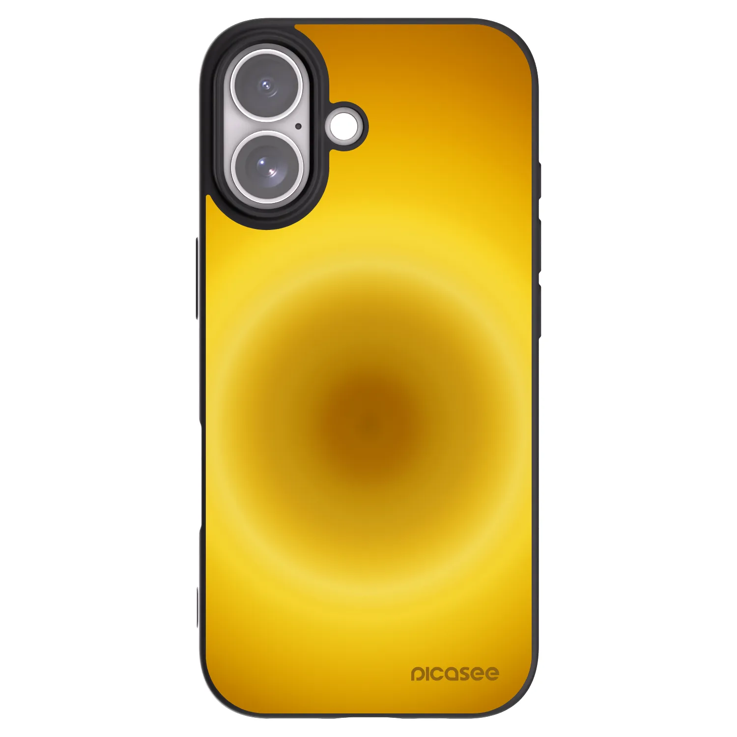 Picasee silikónový čierny obal pre Apple iPhone 17 - Solar Pulse