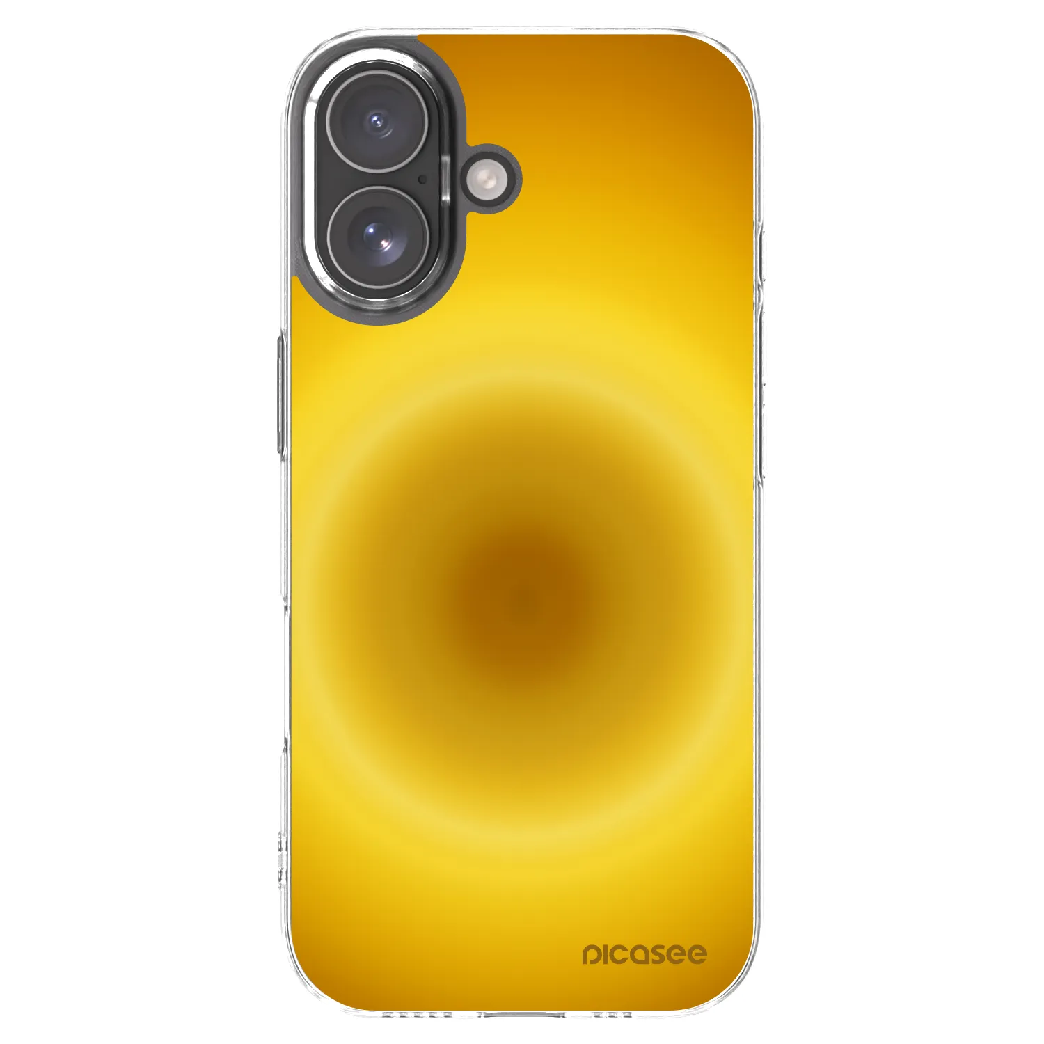 Picasee silikónový prehľadný obal pre Apple iPhone 17 - Solar Pulse