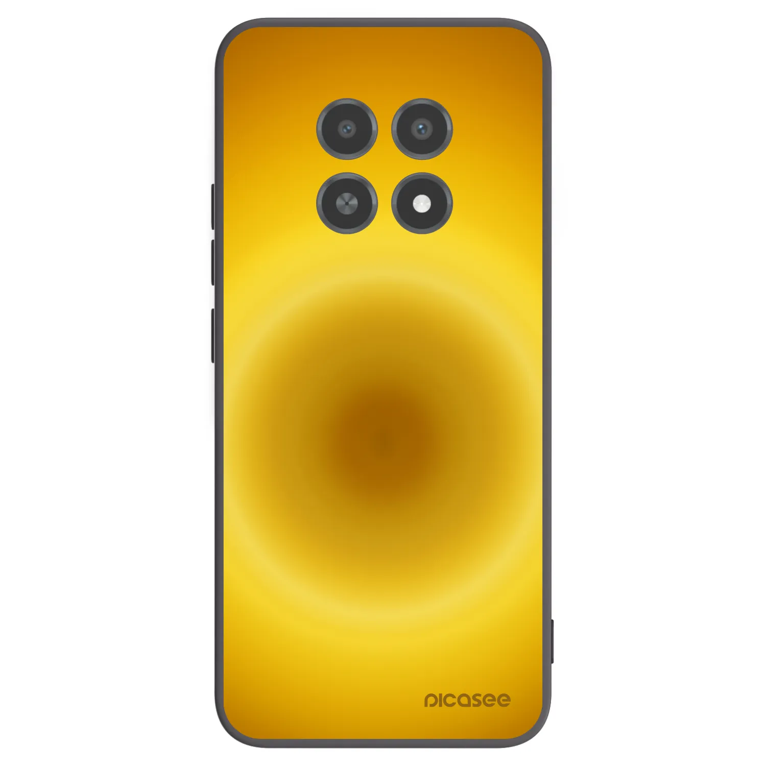 Picasee silikónový čierny obal pre Realme 12X - Solar Pulse