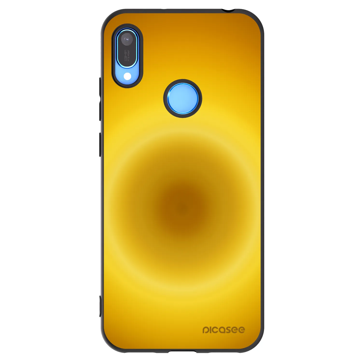 Picasee silikónový čierny obal pre Huawei Y6 2019 - Solar Pulse