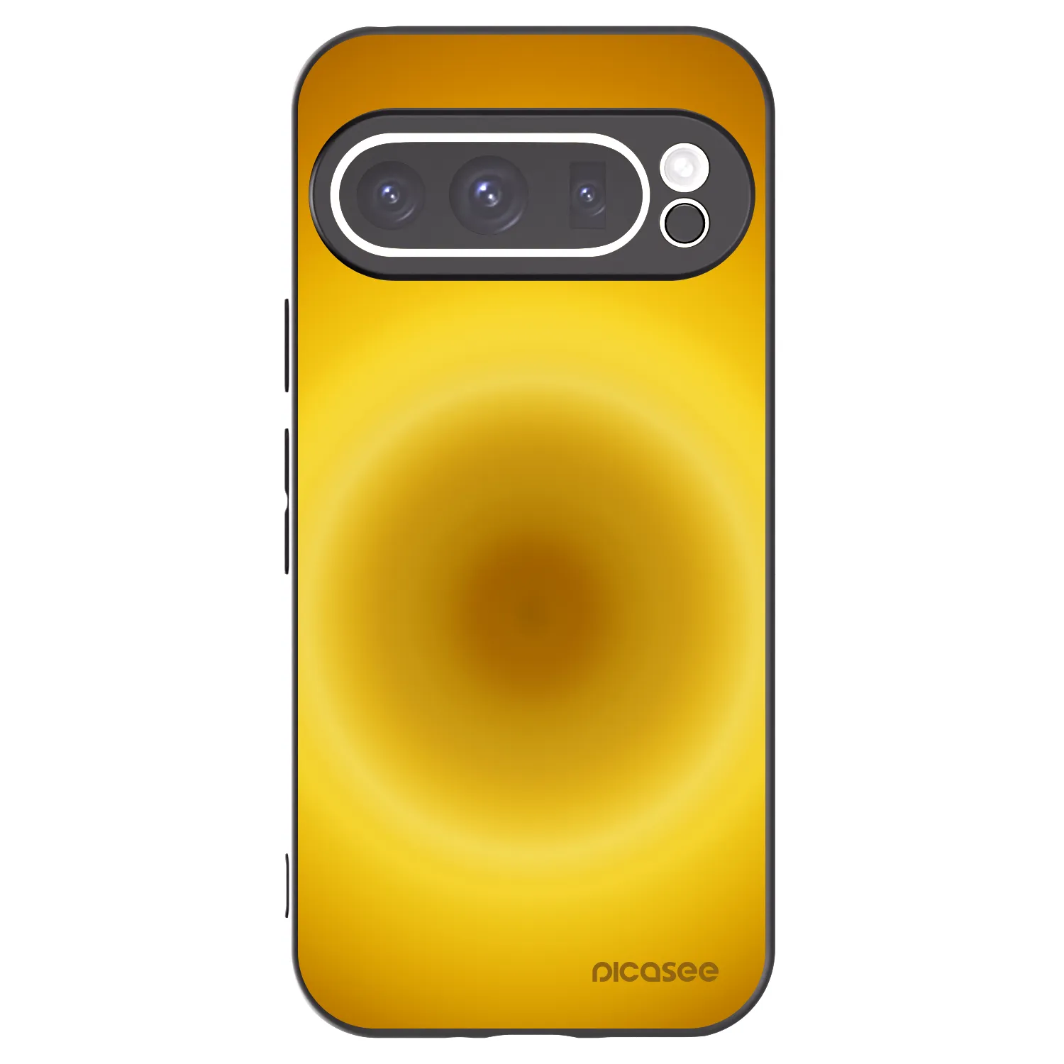 Picasee silikónový čierny obal pre Google Pixel 9 Pro XL - Solar Pulse