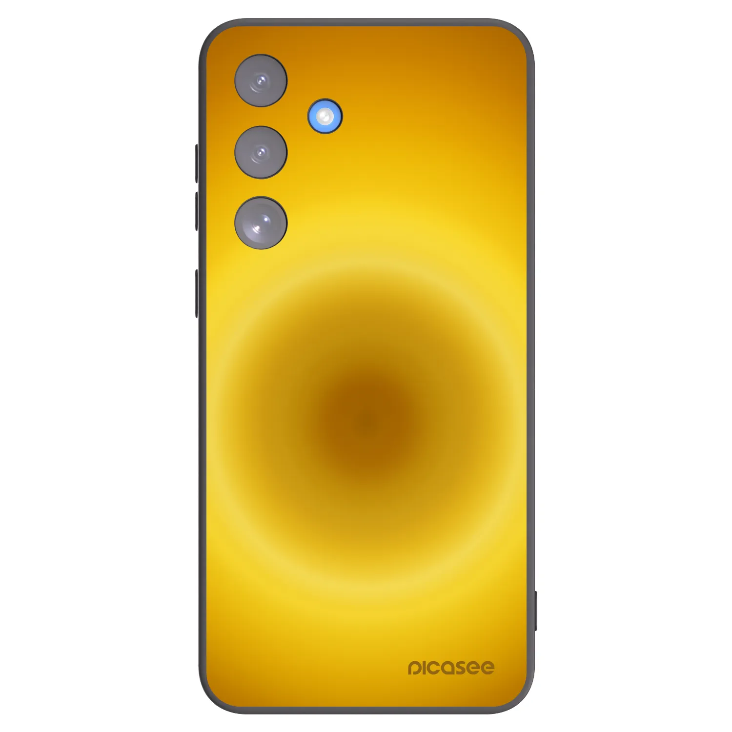 Picasee silikónový čierny obal pre Samsung Galaxy S25 FE 5G - Solar Pulse