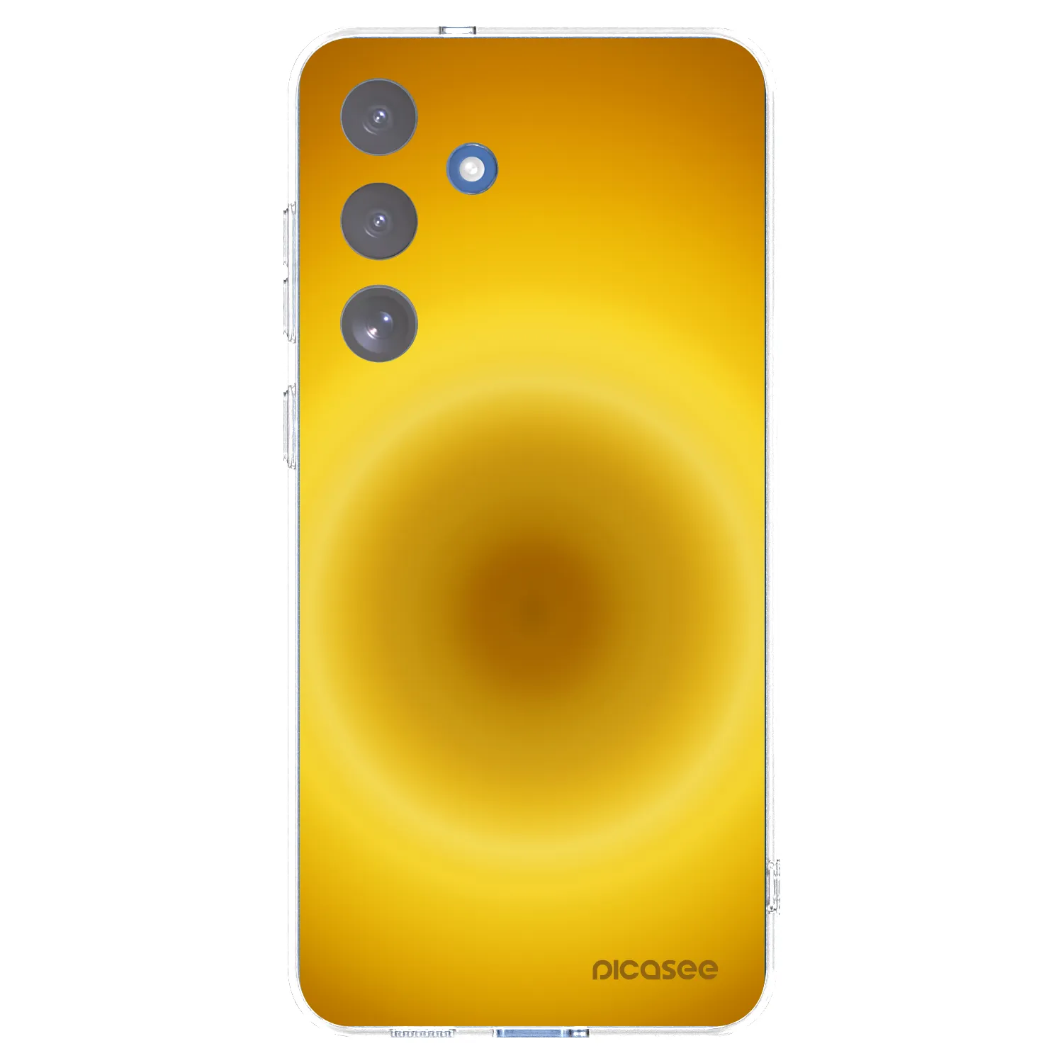 Picasee silikónový prehľadný obal pre Samsung Galaxy S25 FE 5G - Solar Pulse