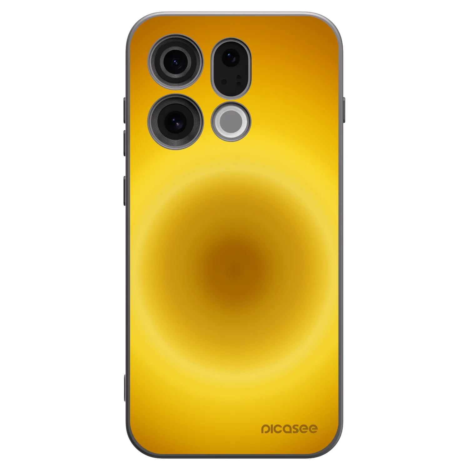 Picasee silikónový čierny obal pre OPPO Find X9 - Solar Pulse