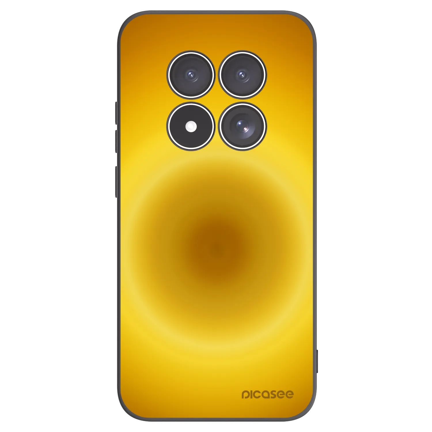 Picasee silikónový čierny obal pre Xiaomi Redmi Note 15 Pro 5G - Solar Pulse