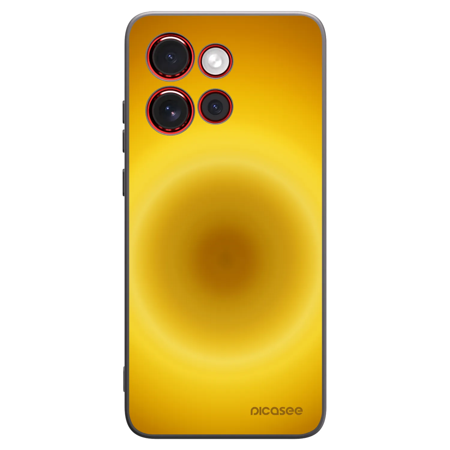 Picasee silikónový čierny obal pre Motorola Edge 60 Neo 5G - Solar Pulse