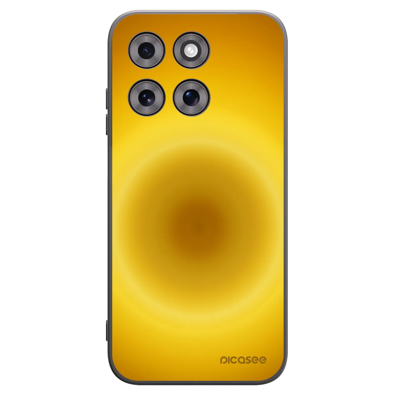 Picasee silikónový čierny obal pre Motorola Moto G77 - Solar Pulse