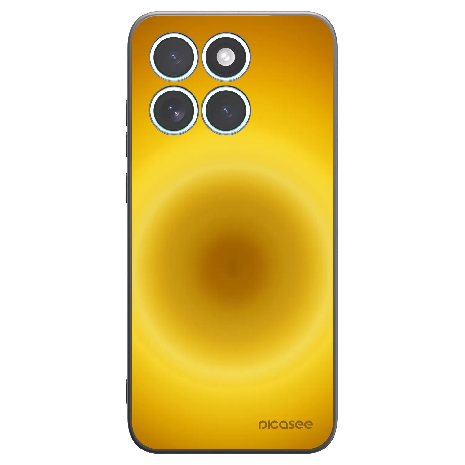Picasee silikónový čierny obal pre Motorola Edge 70 Fusion - Solar Pulse