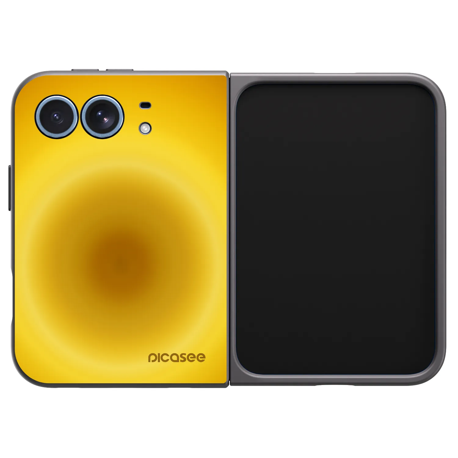 Picasee silikónový čierny obal pre Apple iPhone Ultra - Solar Pulse