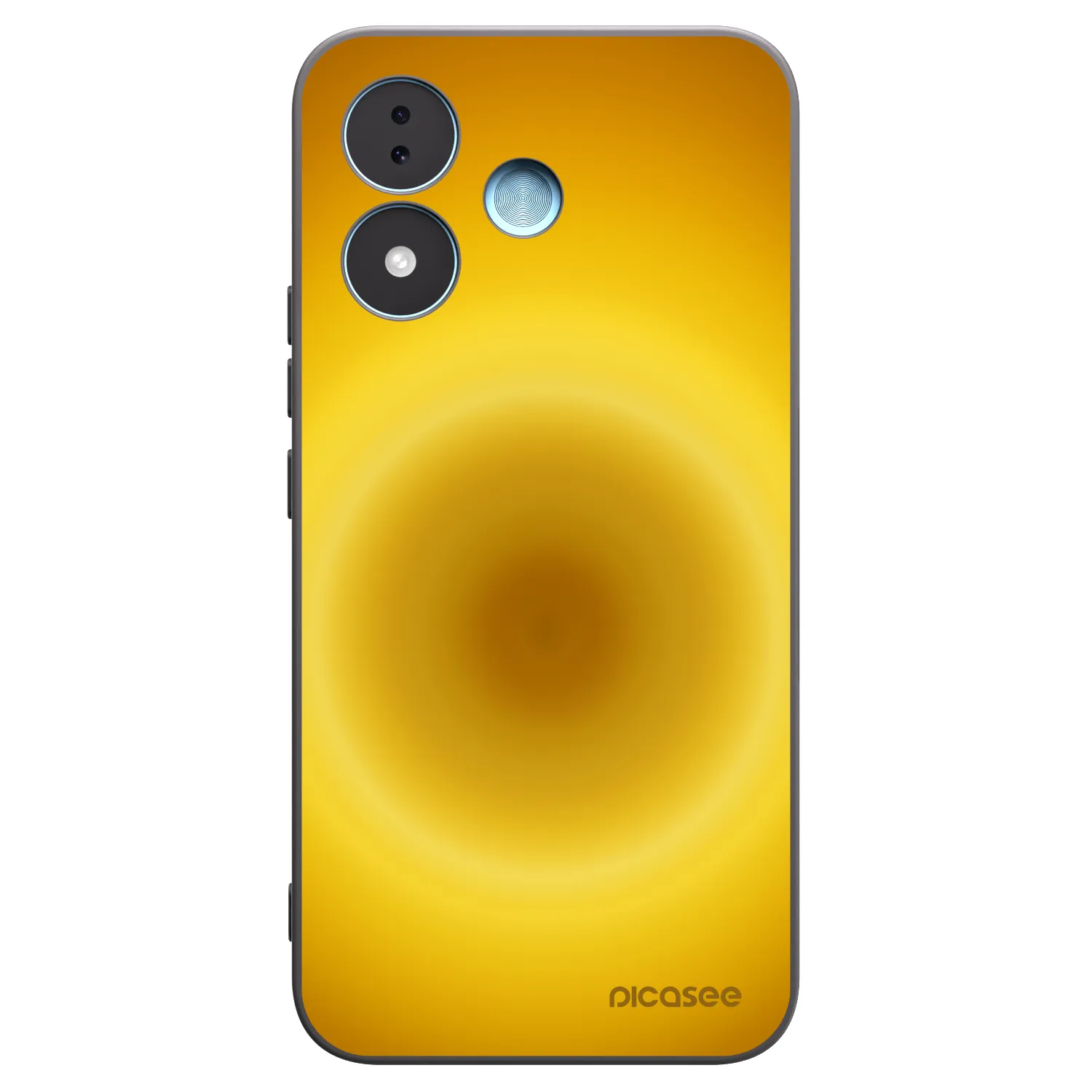 Picasee silikónový čierny obal pre Xiaomi Redmi Note 17 5G - Solar Pulse