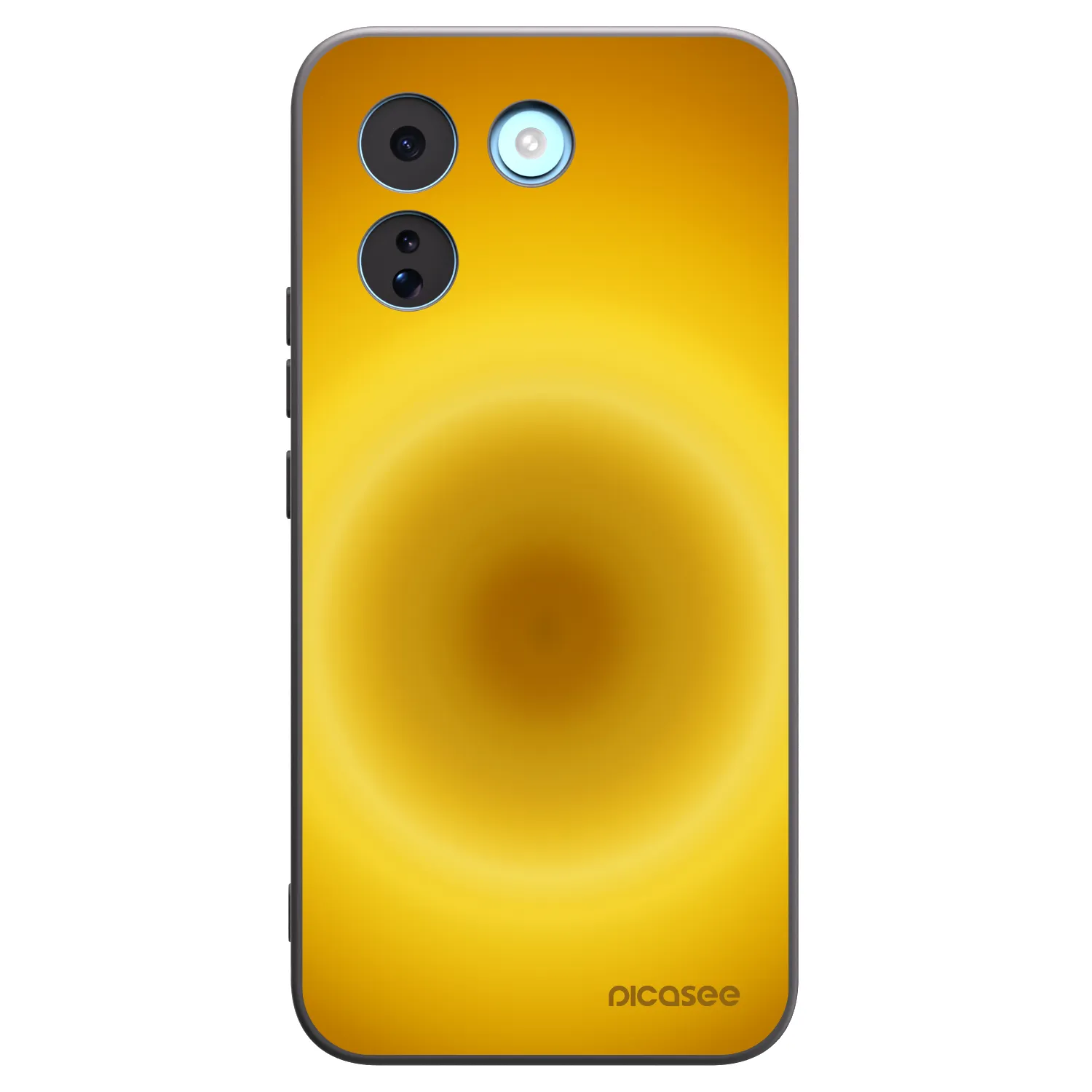 Picasee silikónový čierny obal pre Xiaomi Redmi Note 17 Pro MAX 5G - Solar Pulse