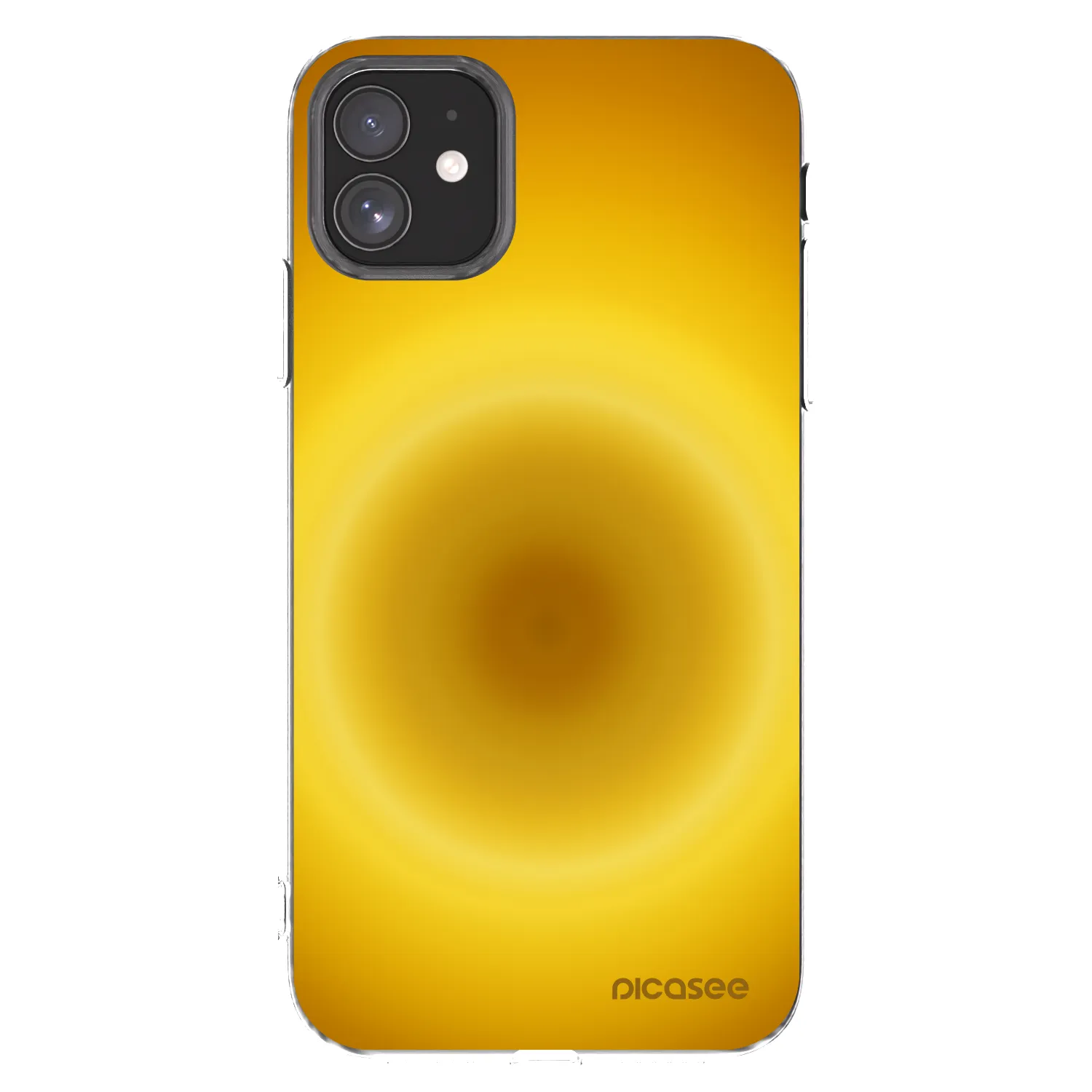 Picasee silikónový prehľadný obal pre Apple iPhone 11 - Solar Pulse