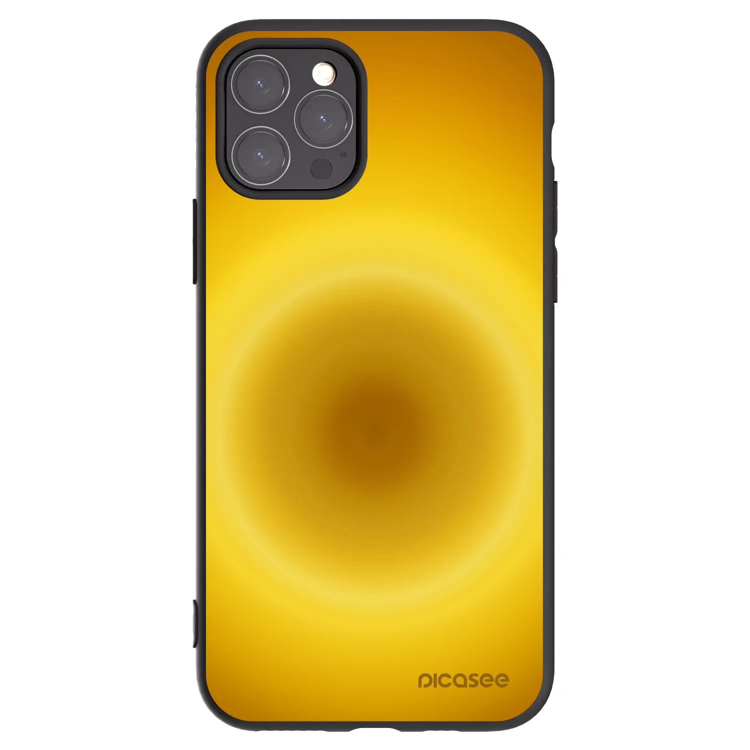 Picasee silikónový čierny obal pre Apple iPhone 11 Pro - Solar Pulse