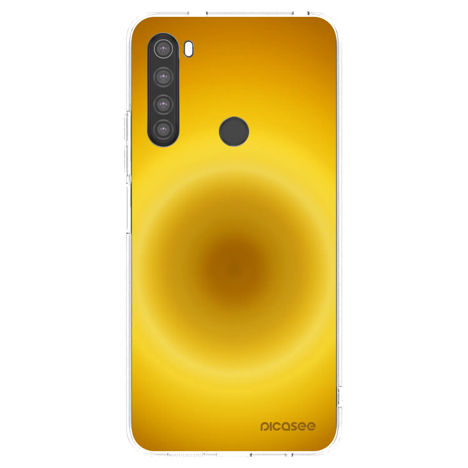 Picasee silikónový prehľadný obal pre Xiaomi Redmi Note 8 - Solar Pulse