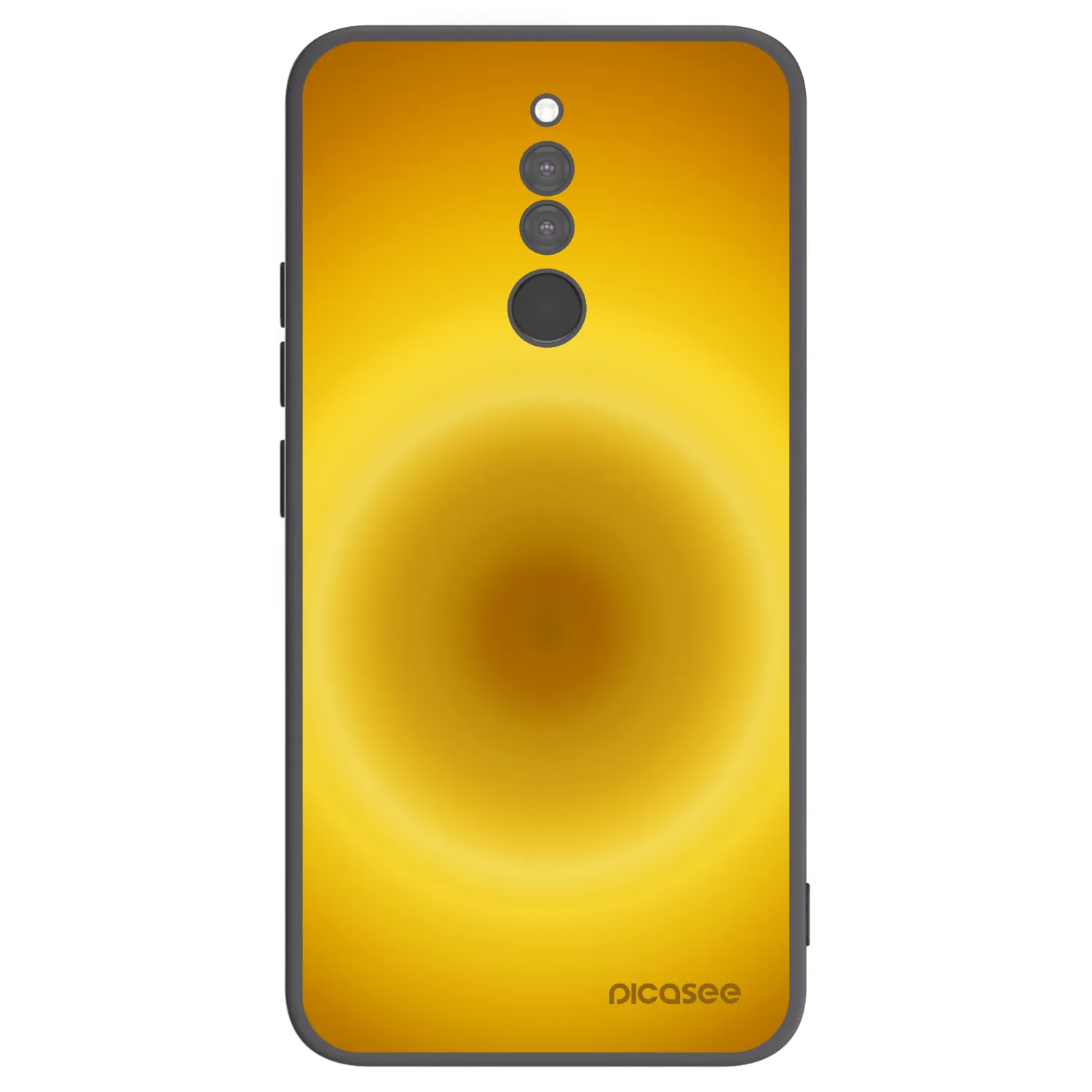 Picasee silikónový čierny obal pre Xiaomi Redmi 8 - Solar Pulse