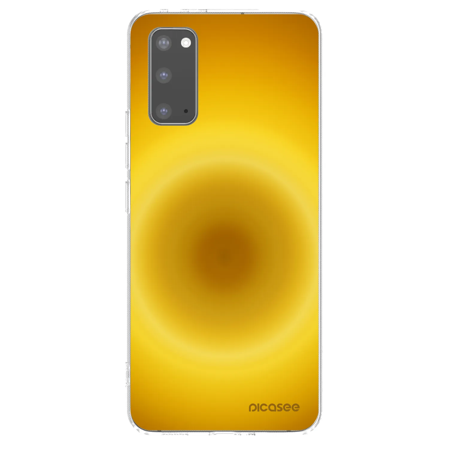 Picasee silikónový prehľadný obal pre Samsung Galaxy S20 G980F - Solar Pulse
